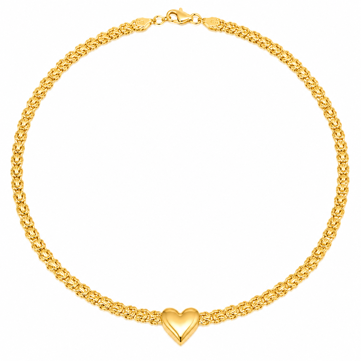 Byzantine chain with heart in 10k