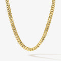 11mm solid gold Cuban link chain at Mayra Jewelry