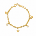 Charms bracelet 10k