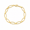 Marquese links bracelet 10k