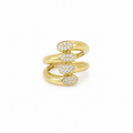 Women’s spiral ring in 10k