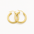 Classic tubular rings 10k