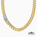 10K gold Monaci chain necklace at Mayra Jewelry