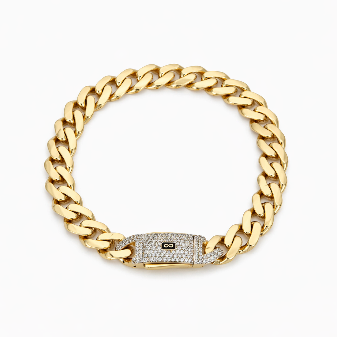 14K yellow gold Monaci bracelet at Mayra Jewelry