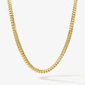 10mm solid gold Cuban link chain at Mayra Jewelry