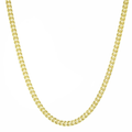 10K gold Franco chain necklace at Mayra Jewelry